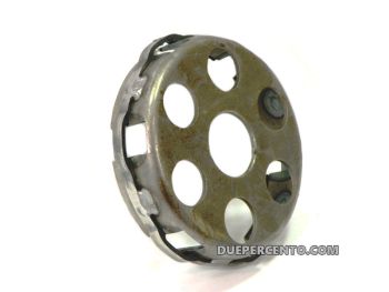 Cestello per frizioni 6 molle DXC con trattamento ad induzione e anello di rinforzo per Vespa PX125-150/ GTR/ TS/ Sprint/ GL/ VNB/ VBA/ LML125-150