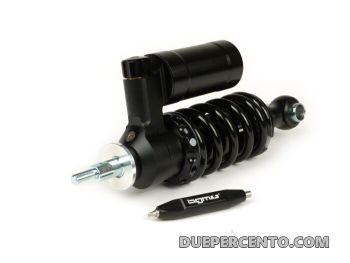 Ammortizzatore anteriore BGM PRO SC/F16 COMPETITION, 200mm, nero per Vespa 50/ 50 Special/ ET3/ Primavera