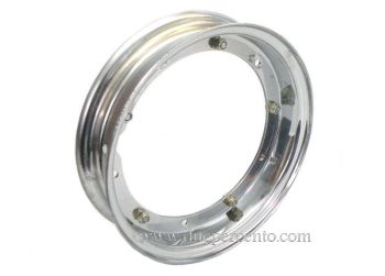 Cerchio FA ITALIA 2.10-10 cromato per Vespa 50/ 50 special/ ET3/ PX125-200/ P200E/ Rally 180-200/ T5/ GTR/ TS/ Sprint