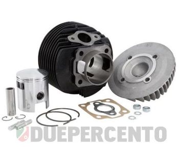 Cilindro da competizione DR 130cc, d57, biella 97, corsa 51, in ghisa per Vespa 50/ 50 Special/ ET3/ Primavera/ PK50-125/ ETS
