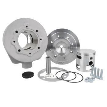 Cilindro da competizione PINASCO MAGNY COURS S2S 177cc, d63, corsa 57 testa candela centrale per Vespa 125 VNB/ GT/ GTR 1°/ Super/ 150 VBA/ VBB/ GL/ Sprint 1°