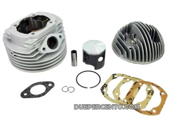 Cilindro da competizione QUATTRINI M1B 56 GTR 125cc, d56, corsa 51 per Vespa 50/ 50 Special/ ET3/ Primavera/ PK50-125