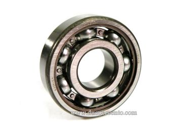 Cuscinetto a sfere 25x52x15 SKF 6205 C4 - ALBERO MOTORE LATO FRIZIONE e VOLANO per carter QUATTRINI