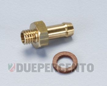 Raccordo M6, foro interno 3 mm, per pompa benzina a depressione