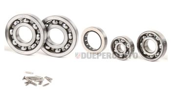 Kit cuscinetti motore SIP per Vespa 125 VNA/ VNB/ Super 1°/ 150 VBA/ VBB/ VGLA/ B/ GL 1°