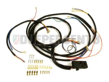 Kit impianto elettrico BGM PRO per conversione con devio luce ad accensione elettronica per Vespa 50 Special