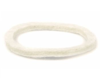 Guarnizione in feltro pedalina avviamento 47x54x3 mm per Vespa 125 V15-33/​VM/​VN/​ACMA/​150 VL/​VB1/​VD/​VGL1/​VBGLA/​B/​VU/​GS/​/​Hoffmann