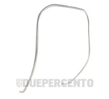 Profilo scudo PIAGGIO grigio argento in alluminio per Vespa 150GL
