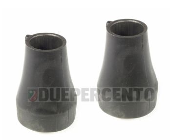 Piedini cavalletto in gomma Ø 22 mm PIAGGIO con fondello in teflon per Vespa PX125-200/ PE200/ T5/ Cosa/ PK50-125