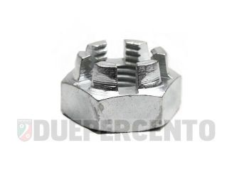Dado a castello M14x1,5 mm PIAGGIO, ruota anteriore/posteriore Vespa 50/ 50 Special/ ET3/ Primavera/125 VN-TS/150 VL -Super/160 GS/180 SS/Rally/PX125-200 1°/P200E 1°