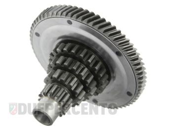 Ingranaggio multiplo 12-13-17-21 denti, PIAGGIO con pignone primaria 65 denti per Vespa 200 Rally/ P200E/ PX200 E/ Lusso/ '98/ MY