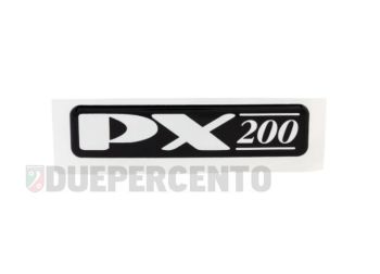 Targhetta "PX200", adesiva, per cofano Vespa PX200 E '98/ Millenium