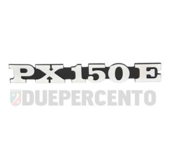 Targhetta "PX150E", per cofano per Vespa PX150E