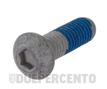 Vite M6x20 mm, PIAGGIO esagonale interna, testa rotonda, per disco freno