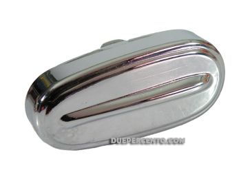 Coperchio mozzo in alluminio cromato per Vespa 50/ 50 Special/ ET3/ Primavera/ PK