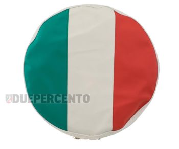 Copriruota tricolore per pneumatico 10" per Vespa / Lambretta