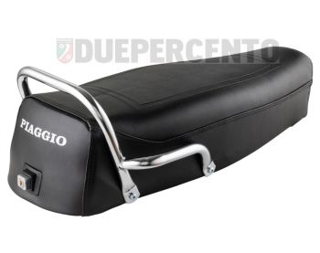 Sella SIP maniglia cromata, per Vespa PX125-200/ P200E/ Arcobaleno adatto anche PX/ '98/ MY