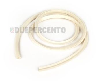 Profilo bauletto portaoggetti bianco crema per Vespa TS/160GS/180SS/ Rally adatto anche PX125-200/PE/Lusso/'98/MY/T5