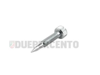 Vite regolazione aria/miscela DELL'ORTO carburatore SHB/ SHBC, filetto M4 x 0.75mm, l=27mm, punta spessa