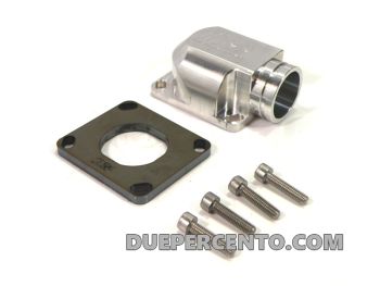 Collettore CNC, MRP da 38mm per porta pacco MRP RD350 per Vespa PX125-200 / P200E / 180-200 Rally/ Cosa/ Sprint/ GTR / T5