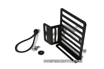 Porta flaconi - tanica MRP nero destro per retro scudo Vespa 50/ 50special/ Primavera/ GT/ GL/ Sprint/ VBA