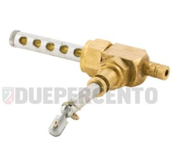 Rubinetto benzina SIL standard per Lambretta 125 LI/Special/DL/GP/150 LI/Special/SX/DL/GP/175 TV2°-3°/200 TV/SX/DL/GP