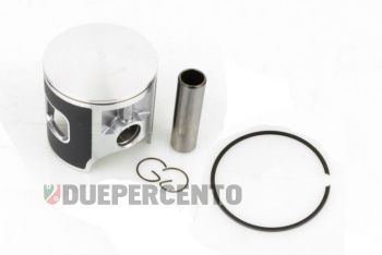 Pistone completo PINASCO per Kit 144cc Zuera Ø 60mm "C" 1 segmento, Vespa 125 ET3 Primavera/PK - grafitato