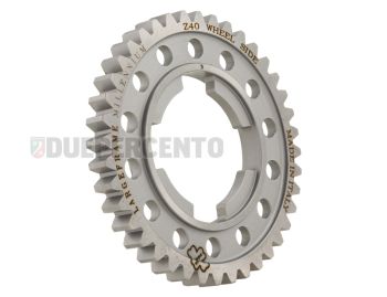 Ingranaggio 2a marcia Z 40 CRIMAZ per crociera piatta, per Vespa PX125-200 E Lusso 2°/ '98/ MY/ '11/ T5