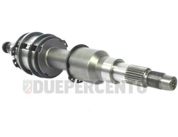 Albero cambio rinforzato professional CRIMAZ con selettore interno crociera piatta, per Vespa PX125-200 E Lusso 2°/ '98/ MY/ '11/ T5