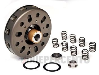 Frizione 8 molle, CRIMAZ CMX "ACCIAIO" per Vespa PX125-200/ P200E/ Rally180-200/ T5/ GTR/ TS/ Sprint/ GL/ VBB/ VNB