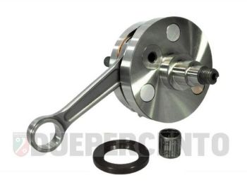 Albero motore CRIMAZ RACING spalle piene Ø 87,5 - Ø 83,5, cono 20, biella 105 RDP, corsa 51 per Vespa 50/ 50 Special/ ET3/ Primavera/ PK50-125