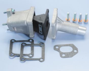 Collettore di aspirazione lamellare POLINI 19mm, 3 fori per SHBC 19.19, per PIAGGIO Ape 50