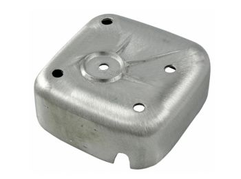 Coperchio raddrizzatore in alluminio per Vespa 125 VNB/150 VBA adatto anche per Vespa 50/SR/SS/90/125 PV/125 GT/GTR/TS/150 VB/VL/VBA/VBB/GL/GS/Sprint/V/Super/180 SS/180-200 Rally con batteria