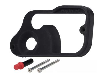Distanziale coperchio scatola carburatore con air box VESPTEC per carburatore SI26 per Vespa PX125-200E/Rally200/P200E/Lusso/'98/MY/'11/T5