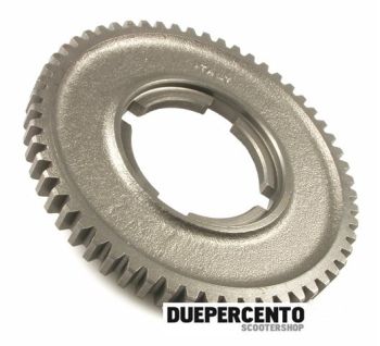 Ingranaggio 1a marcia z 57 CIF per crociera bombata, per Vespa 125 GT/GTR/TS/150 GL/Sprint/Sprint V/P125-150X 1°