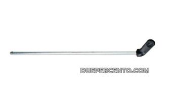 Asta rubinetto benzina, L=200mm pomello in plastica per Vespa 50/ 50 Special/ ET3/ Primavera/ PK