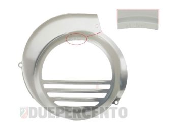Coprivolano verniciato di grigio alluminio per Vespa PX125-200/PE/Lusso /`98/MY/`11/Cosa con starter elettrico