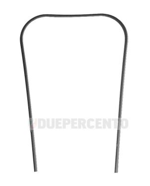 Profilo scudo nero in plastica CIF per Vespa PX125-200/ P200E/ ARCOBALENO/ MY