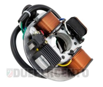 Statore PIAGGIO 3 cavi, 1 connettore, 3 bobine senza avviamento elettrico per Vespa PK50, V5X2T 181679