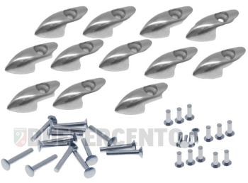 Kit puntali per listelli pedana per Vespa 50/ 50 Special/ ET3/ Primavera