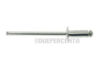 Rivetto a strappo 4x10 mm per listelli pedana, per Vespa 50 L/S/Special/PV/ET3/125VNB2T-TS/150 VBB1T-Super/160GS/180 SS/Rally/PX125-150 1°/P200E 1°