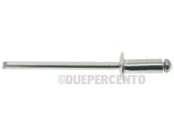 Rivetto a strappo 4x12 mm per puntali listelli pedana, per Vespa 50 L/S/Special/PV/ET3/125VNB2T-TS/150 VBB1T-Super/160GS/180 SS/Rally/PX125-150 1°/P200E 1°