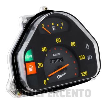 Contachilometri SIP Classic scala 120km/h per Vespa PK50 XL FL/HP/N Plurimatic/XL2