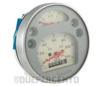 Contachilometri PIAGGIO Ø=105mm per Vespa PX MY adatto anche per Vespa PX125-200E Lusso/'98