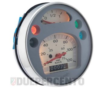 Contachilometri SIP Classic Ø=105mm per Vespa PX MY adatto anche per Vespa PX125-200E Lusso/'98