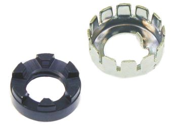 Dado a castello frizione 6 e 7 molle con rondella di sicurezza per Vespa PX125-200/ Super/ GT/ GTR/ TS/ GS/ GL/ Sprint/ 160GS/ 180SS/ Rally180-200/ T5