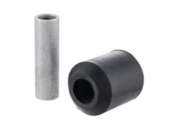 Silent block RMS CLASSIC Øi 9mm x 48mm, attacco ammortizzatore posteriore per Vespa 50/ 50 Special/ ET3/ Primavera/ PK / VNA/ VBB/ PX125-150