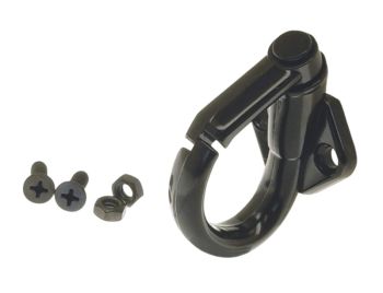 Gancio portaborse CIF "BLACK" per tutti i modelli Vespa