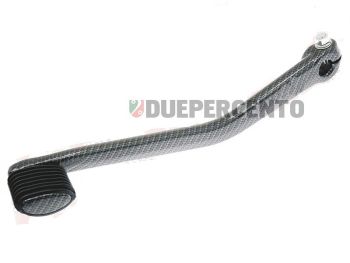 Pedalina avviamento carbon look per Vespa PX125-200/P200E/ Arcobaleno/ `98/ MY/ `11/ Cosa