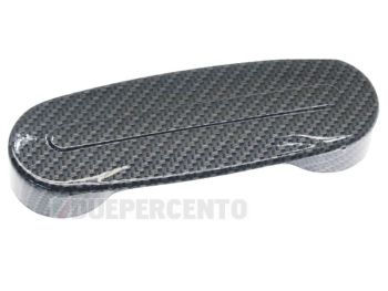 Coperchio mozzo CARBON LOOK per Vespa PX125-200/PE/Lusso/`98/MY/Cosa, adatto anche PK50-125/ S/ XL/ XL2